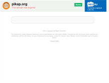 Tablet Screenshot of pikap.org